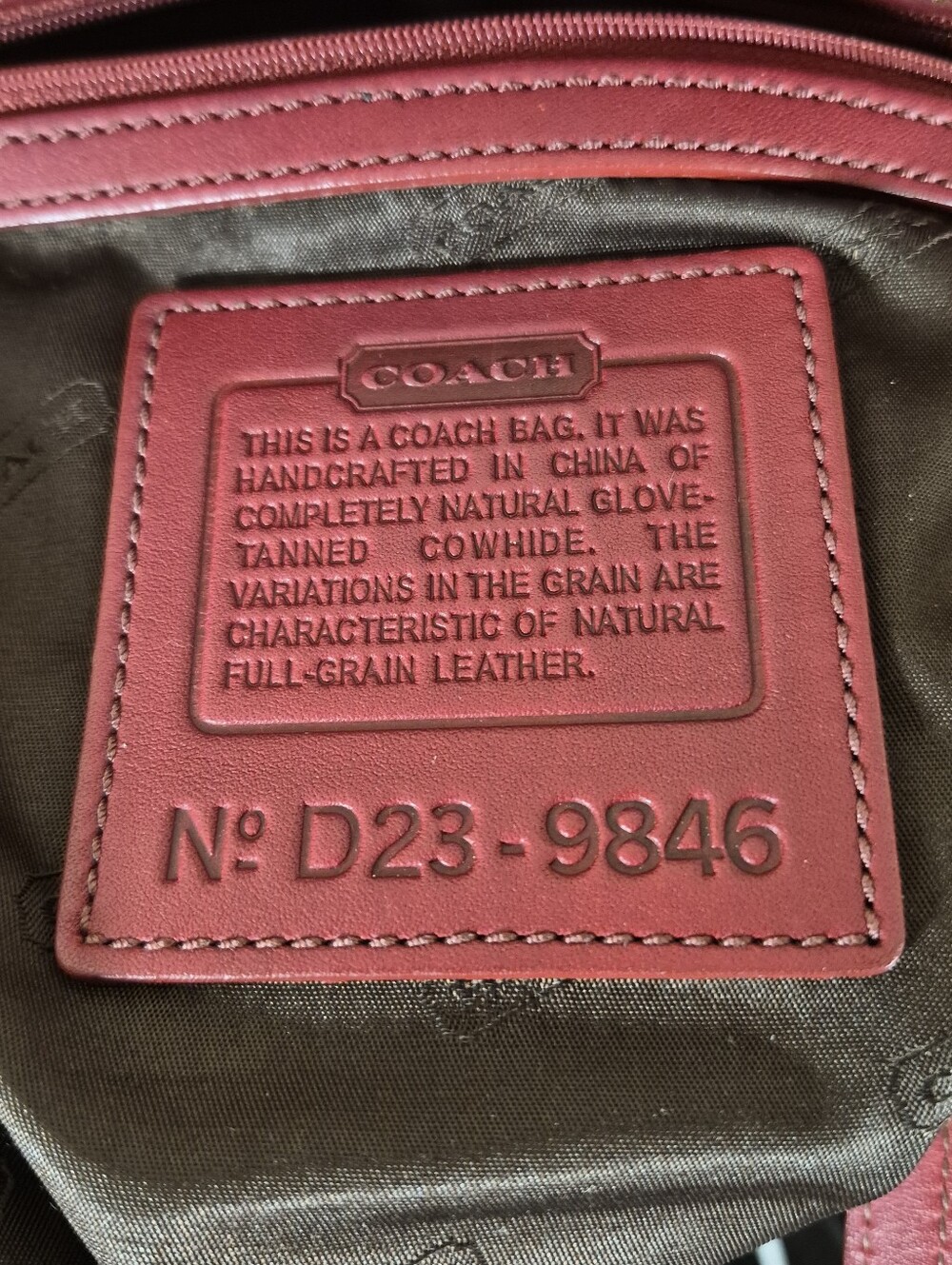 Coach Legacy West Small Market Tote #9846 - Picture 11 of 11